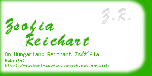 zsofia reichart business card